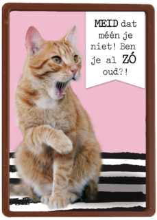 meid dat meen je toch niet