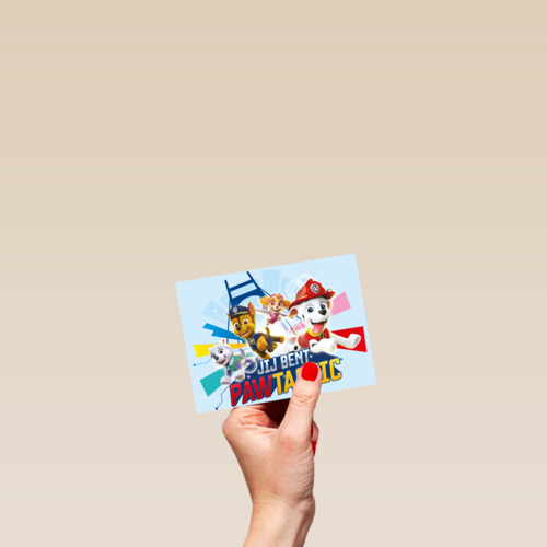 Paw Patrol kaart jij bent fantastisch