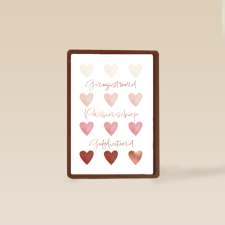 Love Story Harten Geregistreerd partnerschap