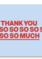 bedankt kaart engels thank you so so so so so so so so much
