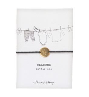 A Beautiful Story Welcome Little One Armbandje