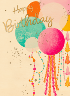 Happy Birthday Ballonnen