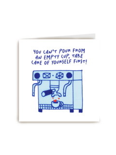 You cant pour from an empty cup