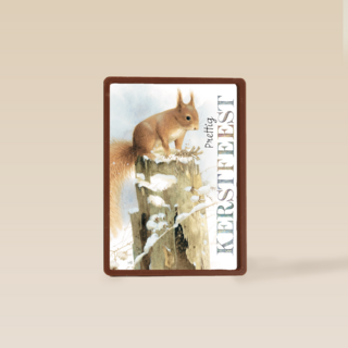 Xmas marjolein bastin eekhoorntje prettig kerstfeest 