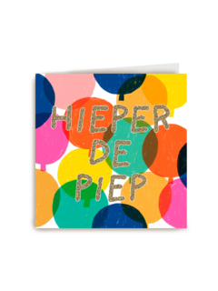 Hieper de piep met ballonnen
