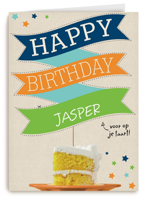 Verjaardagskaart Hallmark | Happy Birthday Cakeje