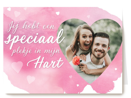 valentijnskaart foto speciaal plekje in mijn hart