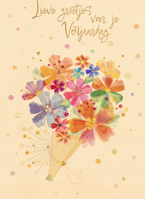 Houten Kaart Verjaardagskaarten | Hallmark | Turnowsky Lieve Groetjes Verjaardag