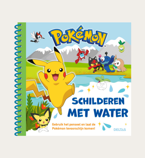 Boek Schilderen Met Pokemon | Hallmark Cadeau Boeken |