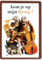 Folio Kom je op mijn feestje uitnodiging