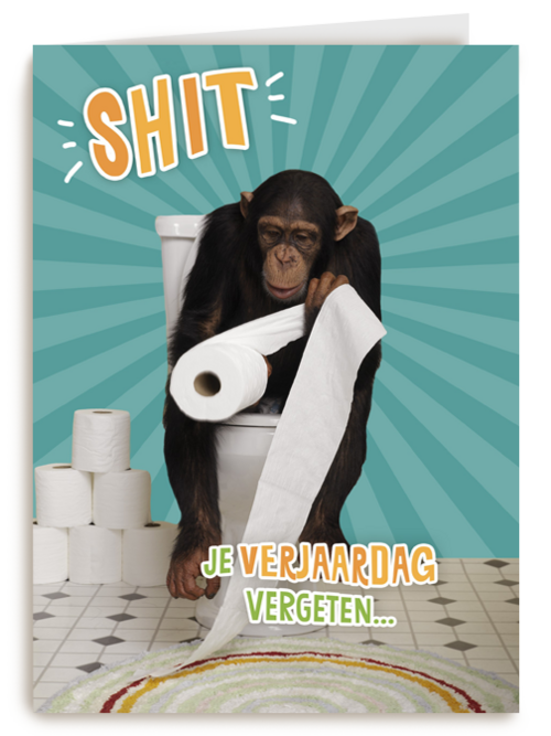 shit je verjaardag vergeten
