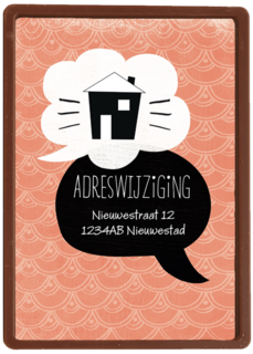 verhuizen nieuw adres verhuisbericht adreswijziging