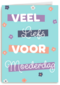 Moederdagkaart veel liefs voor Moederdag