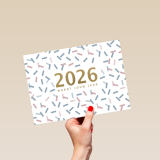 Nieuwjaar 2026 Confetti