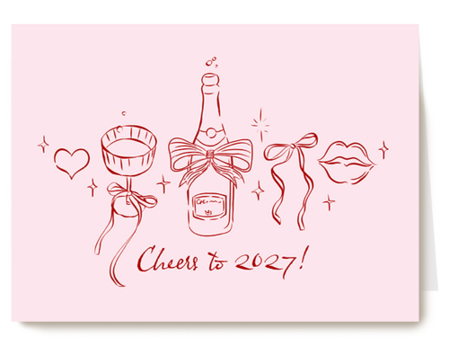 Kaart Hallmark | Nieuwjaar | Cheers To 2027