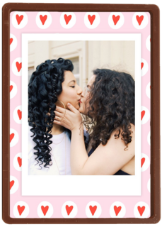 valentijnskaart foto hartjes