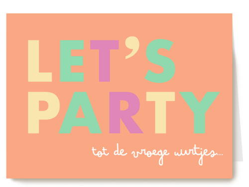 Verjaardagskaart Hallmark | Nieuwjaar Kaart Lets Party Tot De Vroege Uurtjes
