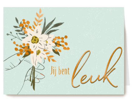 zomaar kaart jij bent leuk