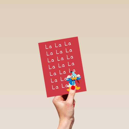 La La La La Donald Duck