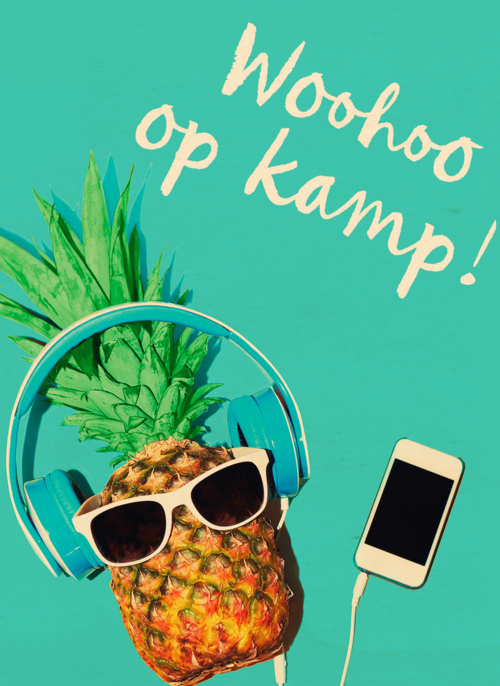 woohoo op kamp ananas
