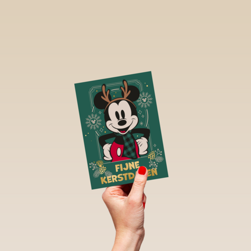 fijne kertsdagen mickey