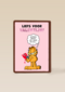 Garfield Liefs voor Valentijn