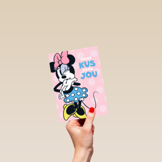 Dikke kus voor jou Minnie Mouse