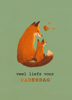 2 Vosjes Veel liefs voor Vaderdag
