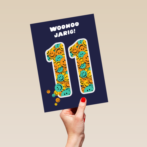 Woohoo jarig 11 jaar