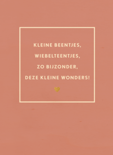 geboorte meerling roze kleine beentjes wiebelteentjes