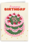 happy birthday cake with 18