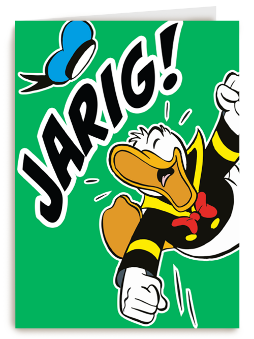 Verjaardagskaart Hallmark | Verjaardagskaart Donald Duck Jarig