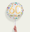 Ballon 60 Birthday Multi Eco