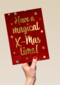 kerstkaart have a magical xmas time
