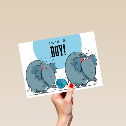 funny mail its a boy
