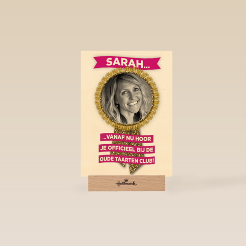 sarah een mooie medaille