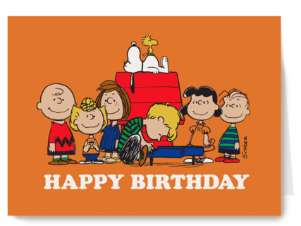 Peanuts Happy Birthday