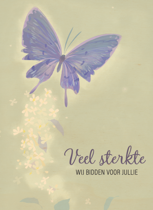 Houten Kaart Condoleance Kaarten | Houten Kaart Hallmark | Condoleance Kaarten | Condoleancekaart Wij Bidden Voor Jullie