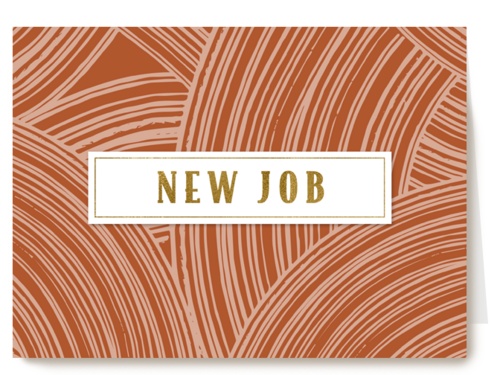 Kaart Hallmark | Nieuwe Baan | Nieuwe Baan Kaart New Job Rood