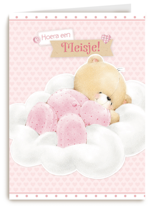 Kaart Hallmark | Geboorte Felicitatie | Geboorte Dochter Slapend