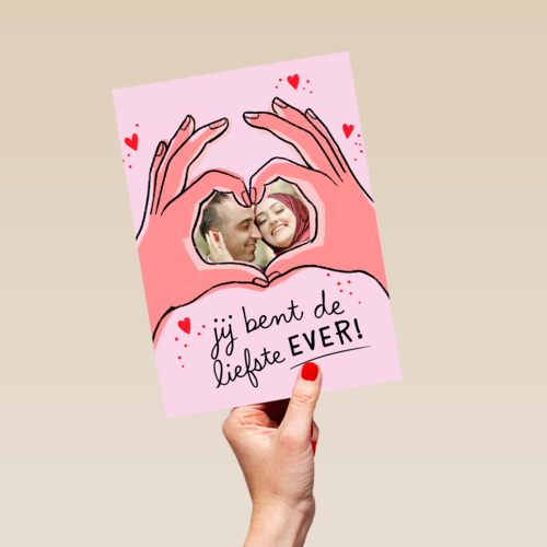 fotokaart Jij bent de liefste ever