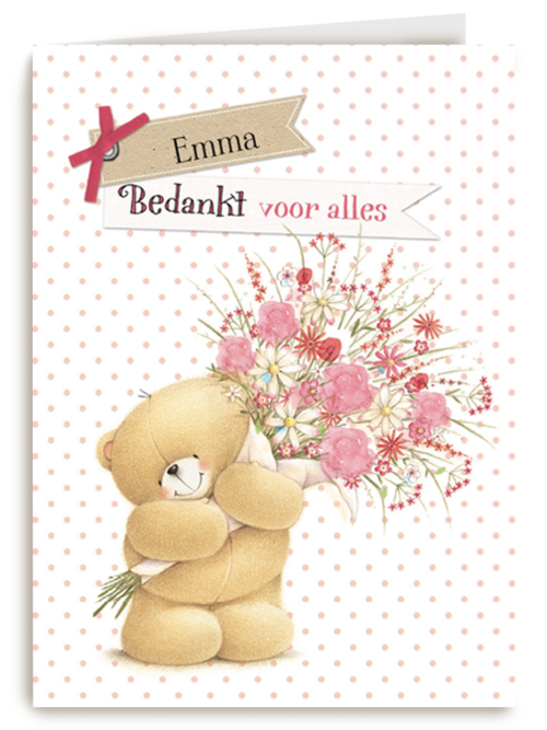 bedankt kaarten bedankt voor alles