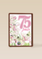 75 jaar bloemen