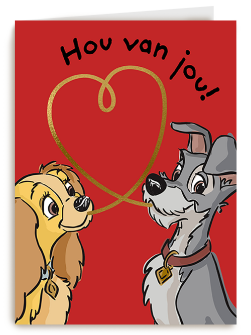 Kaart Hallmark | Valentijn | Valentijn Lady Vagebond Hou Van Jou