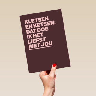 liefde kaart andc kletsen en ketsen