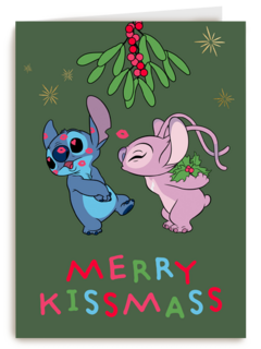 Disney kerstkaart lilo angel