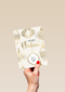 Merry Christmas gouden kersthangers