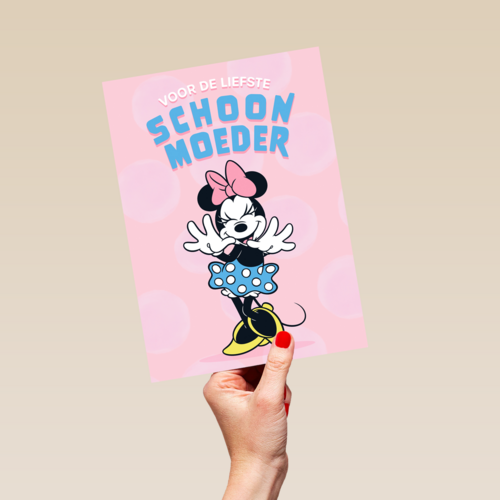 Voor de liefste schoonmoeder Minnie Mouse