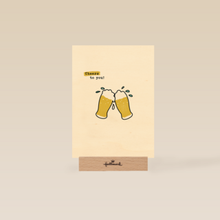 Verjaardagskaart Cheers To You Beer