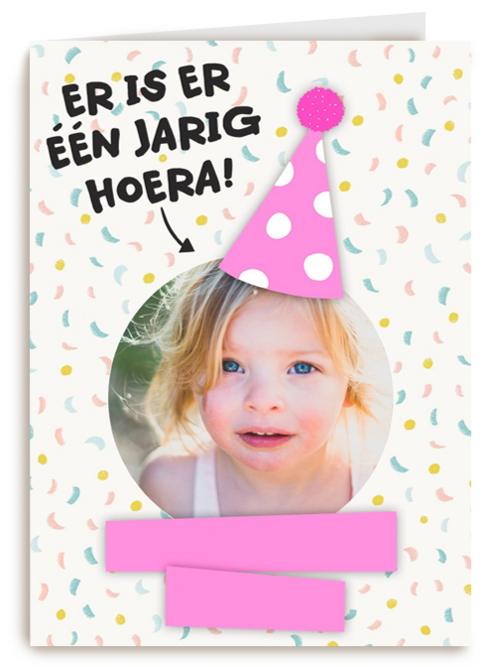 Verjaardagskaart Hallmark | Een Fotokaart Met Feesthoed